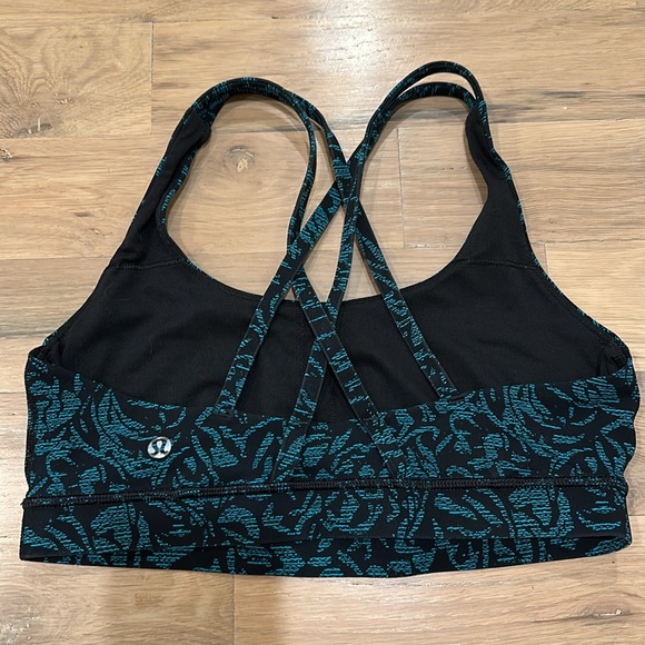 RARE SET! Lululemon Fast & Free Crop (19") & Energy Bra - Picture 10 of 11